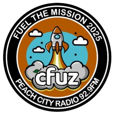 Peach Radio CFUZ logo